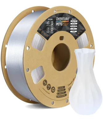 Overture PETG Standard Transparent - Photo by Overture