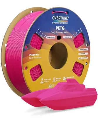 Overture PETG Standard Magenta - Photo by Overture