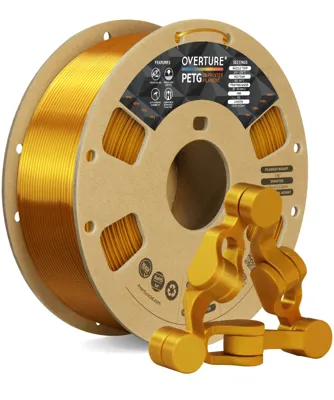 Overture PETG Standard Gold - Photo by Overture