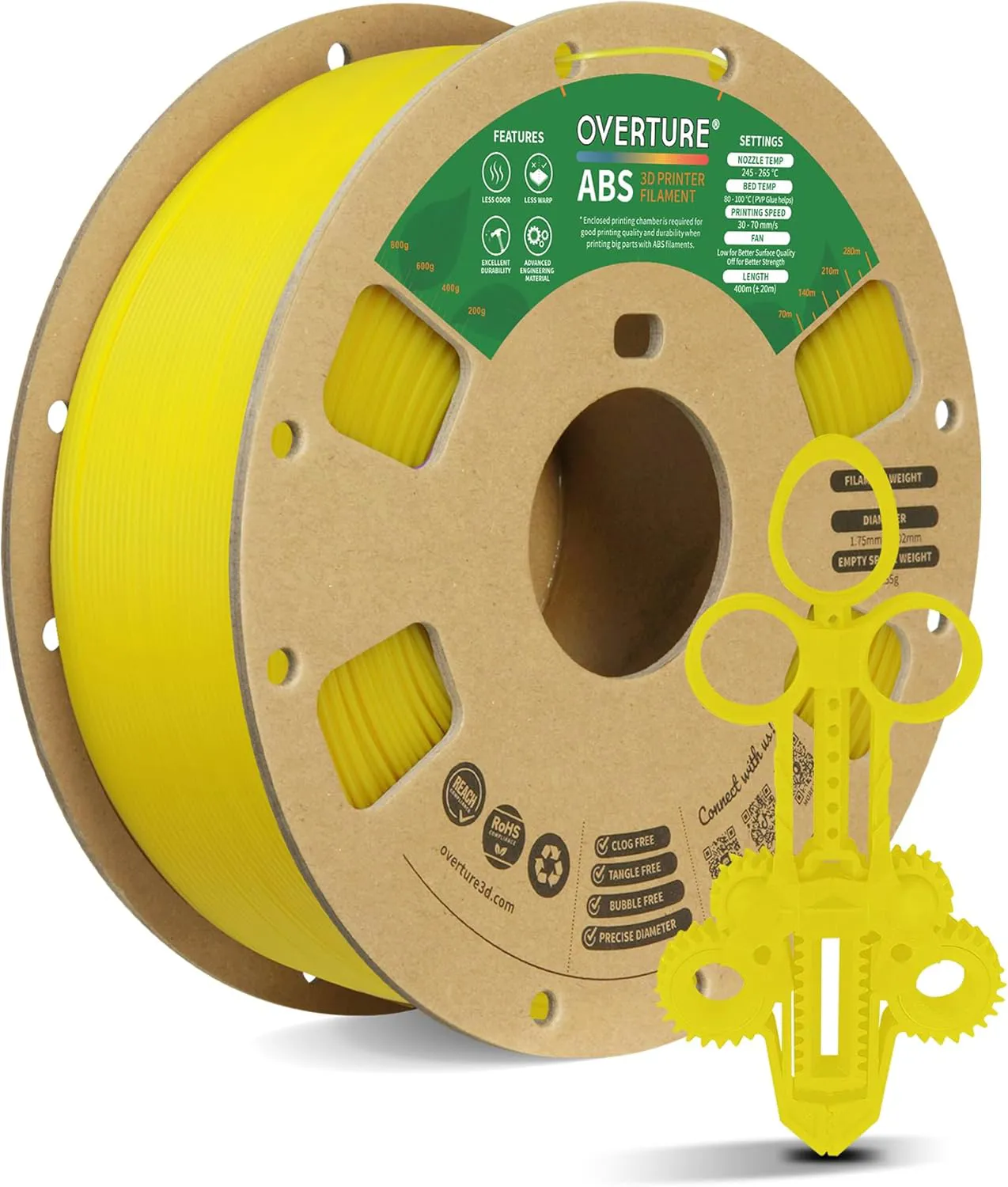Overture ABS Standard Yellow - Photo by Overture