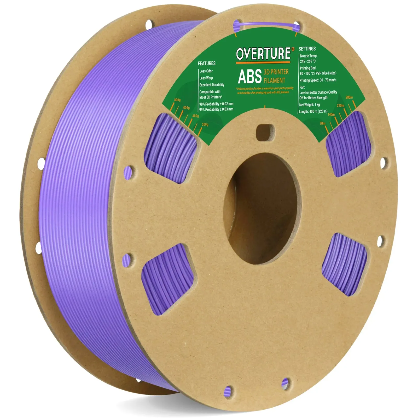 Overture ABS Standard Purple - Photo by Overture