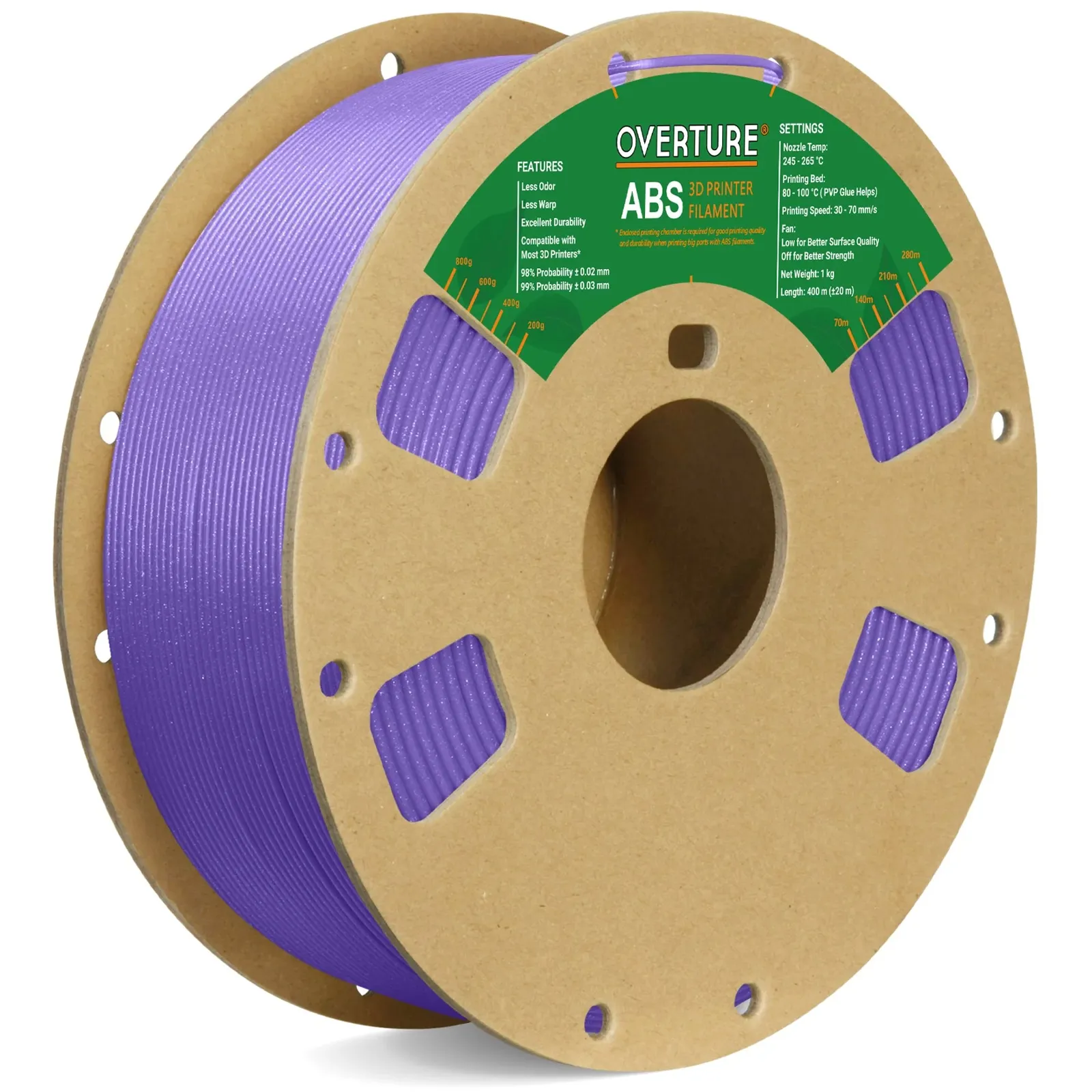 Overture ABS Standard Diamond Purple - Photo by Overture