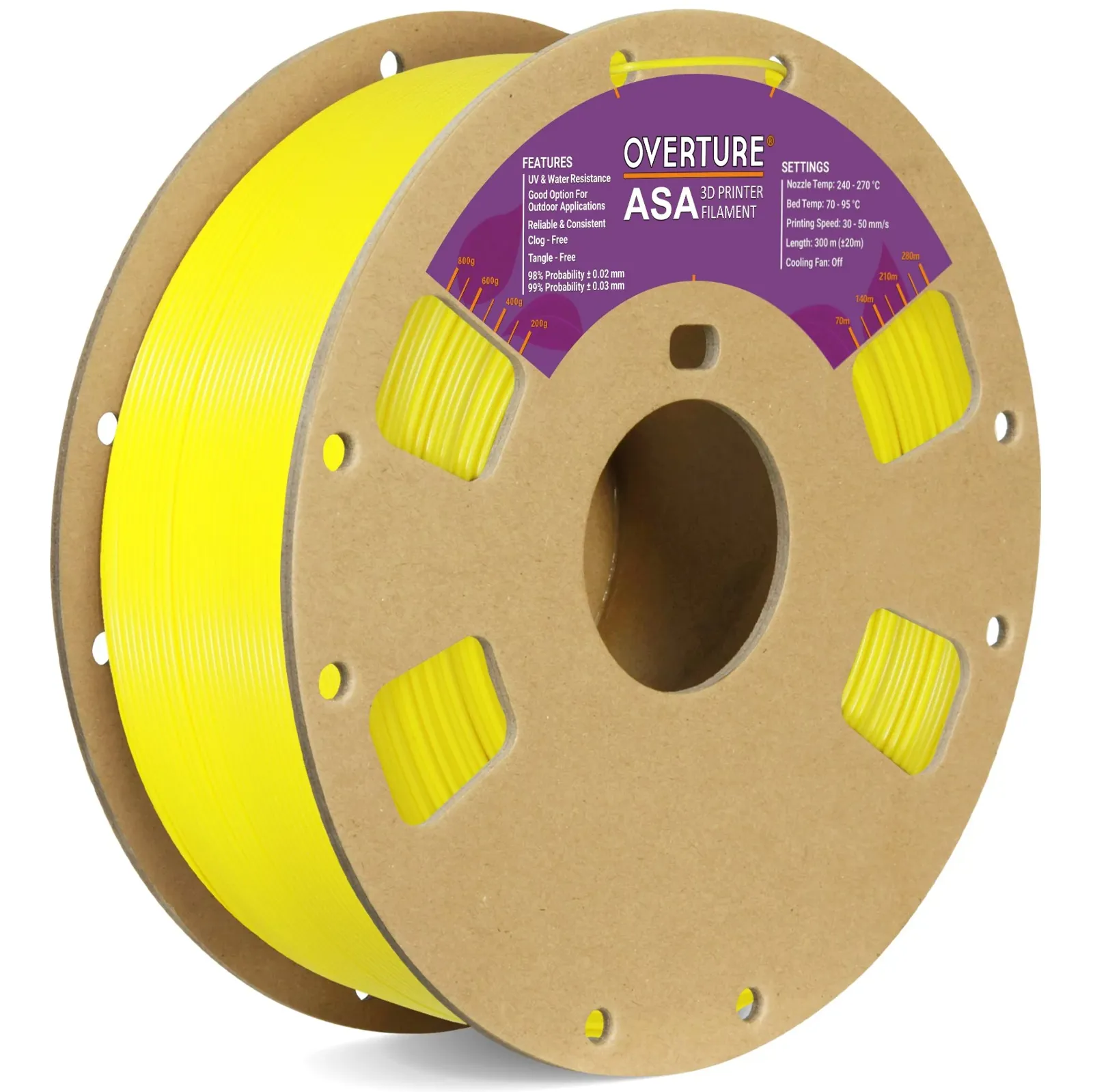 Overture ABS Standard Yellow - Photo by Overture