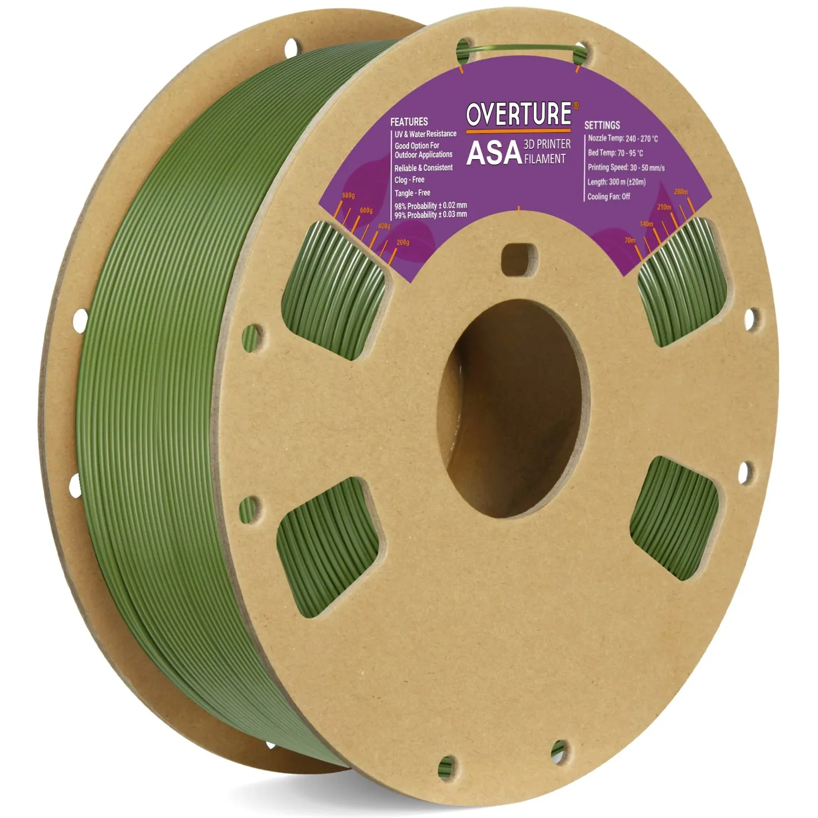 Overture ABS Standard Olive Green - Photo by Overture