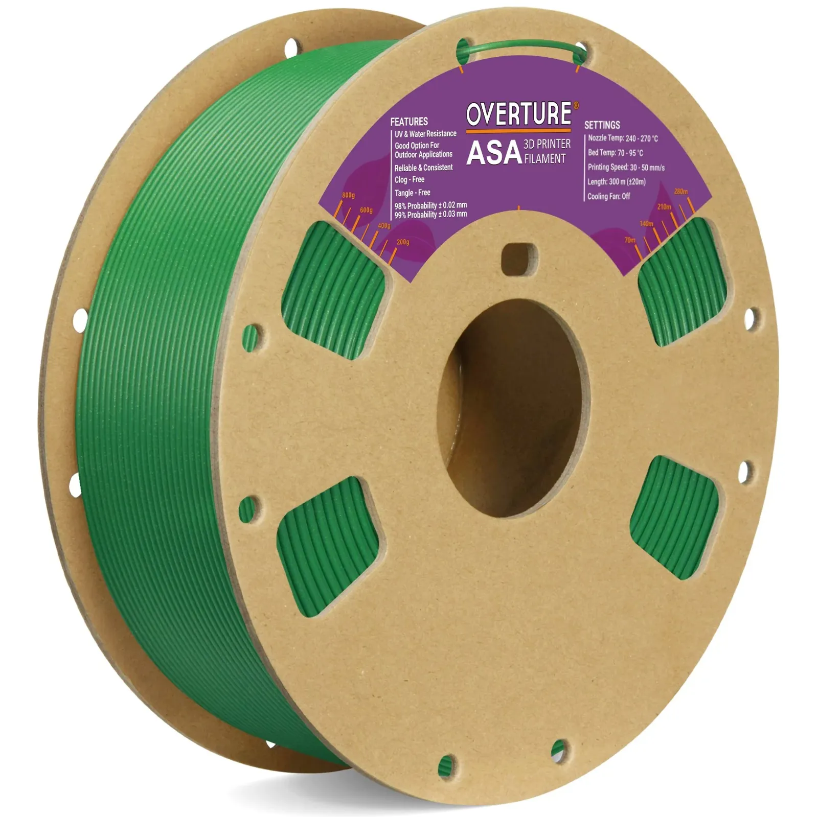 Overture ASA Standard Diamond Green - Photo by Overture