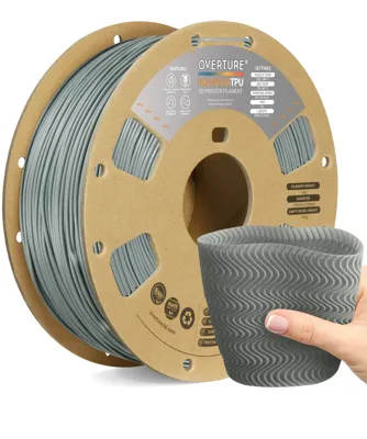 Overture TPU High Speed TPU 95A Gray - Photo by Overture