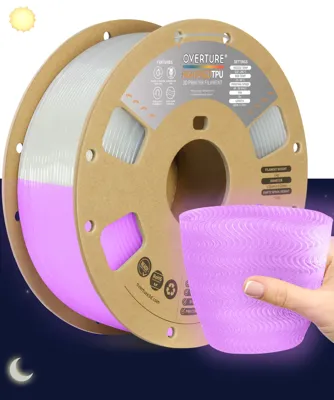 Overture TPU High Speed TPU 95A Luminous Pink - Photo by Overture