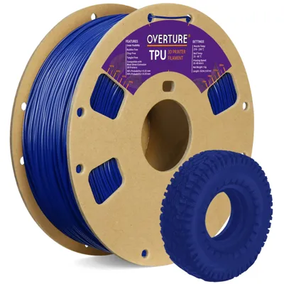 Overture TPU 95A Blue - Photo by Overture