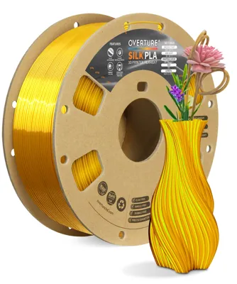 Overture PLA Silk Gold - Photo by Overture
