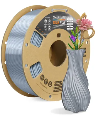 Overture PLA Silk Silver - Photo by Overture