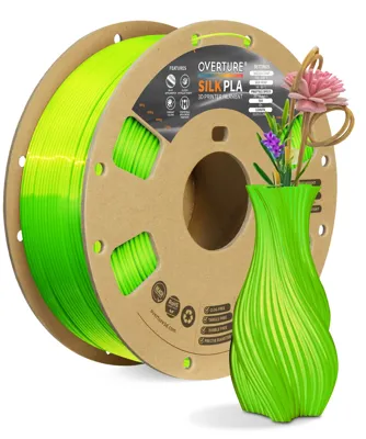 Overture PLA Silk Neon Green - Photo by Overture