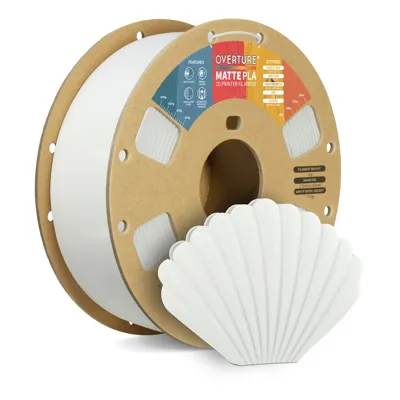 Overture PLA Matte White - Photo by Overture