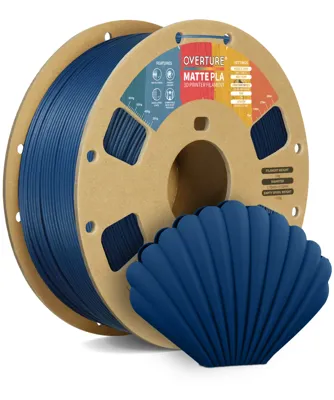 Overture PLA Matte Navy Blue - Photo by Overture