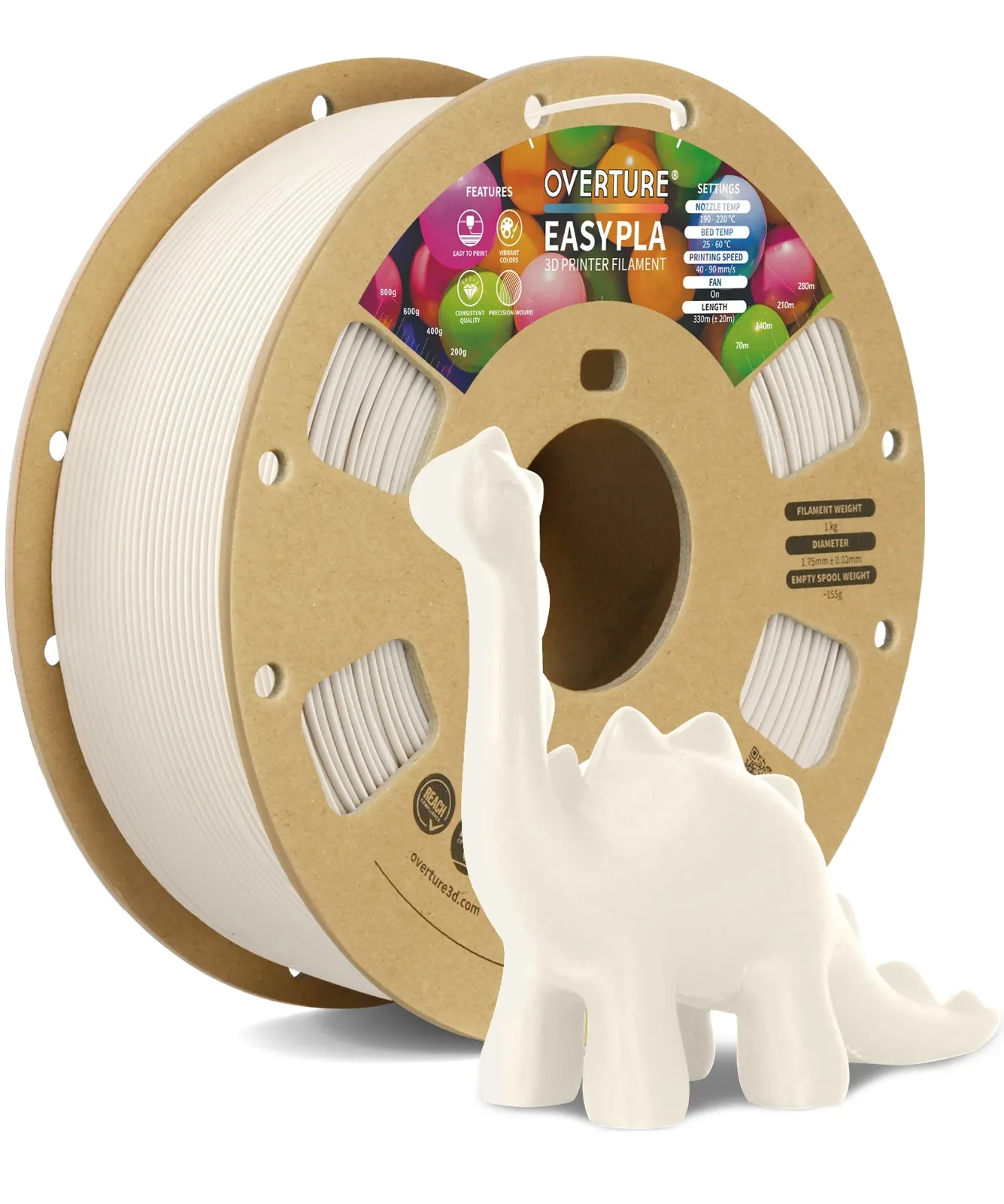 Overture PLA Easy Beige - Photo by Overture